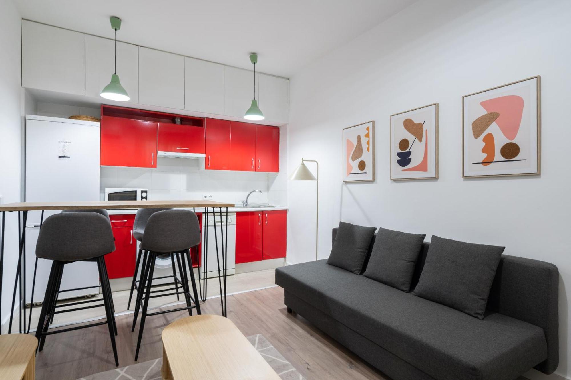 Apartamento En Chueca Para 4 Personas Alquiler Temporal Madrid Exteriör bild