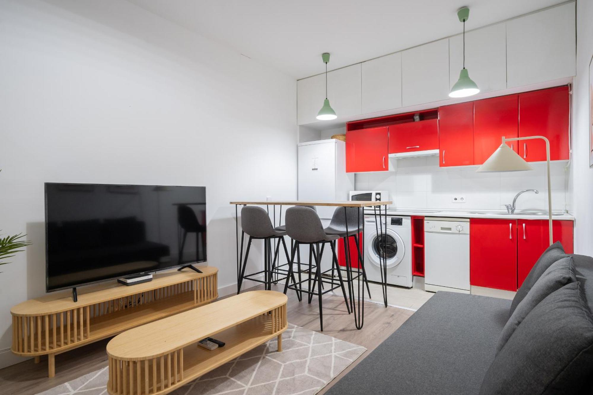 Apartamento En Chueca Para 4 Personas Alquiler Temporal Madrid Exteriör bild