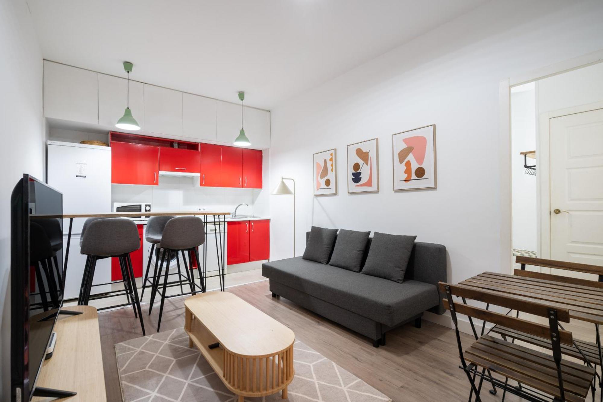 Apartamento En Chueca Para 4 Personas Alquiler Temporal Madrid Exteriör bild
